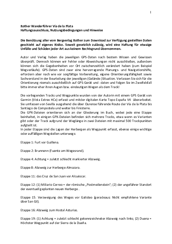 GPS-Daten ROTHER WF V¡a de la Plata - Haftungsausschluss, Nutzungsbedingungen und Hinweise_4333_2.pdf