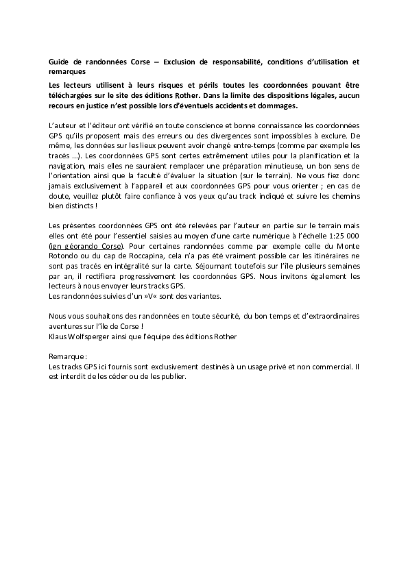 Guide de randonnees Corse - Exclusion de responsabilite, conditions d utilisation et remarques_4907_8.pdf