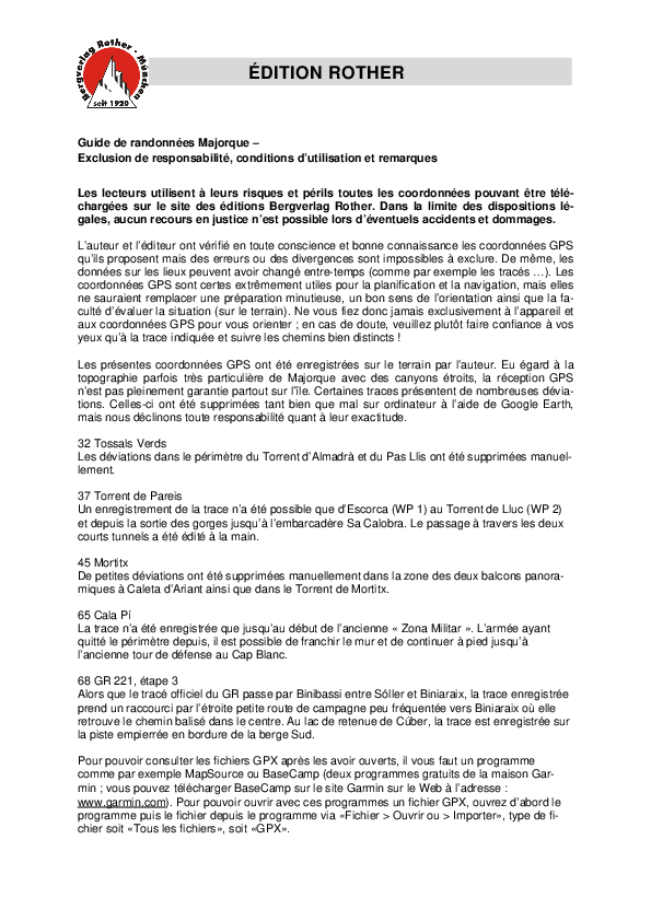 GPS_Majorque_Exclusion de responsabilite, conditions d utilisation et remarques_4923_3.pdf