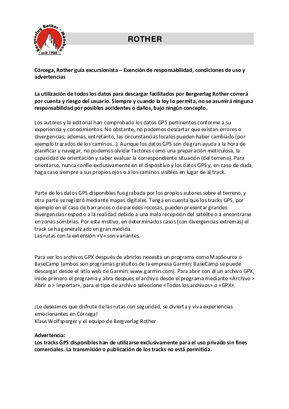 GPS WF Corcega_E - Exencion de responsabilidad, condiciones de uso y advertencias_4718_1.pdf