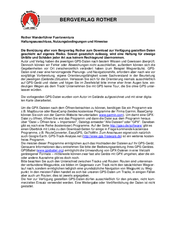 GPS-Daten ROTHER WF Fuerteventura - Haftungsausschluss, Nutzungsbedingungen und Hinweise_4303_4.pdf