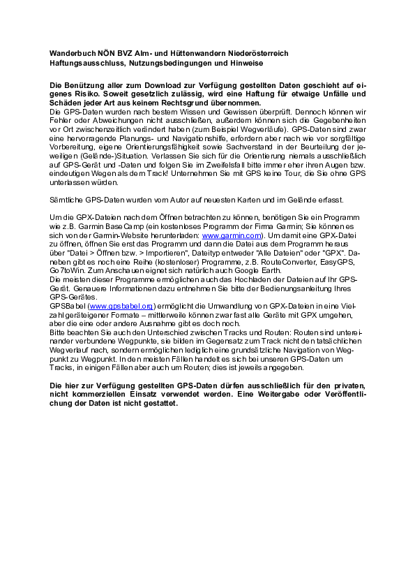 GPS-Daten WB NOEN BVZ Niederoesterreich - Haftungsausschluss, Nutzungsbedingungen und Hinweise.pdf