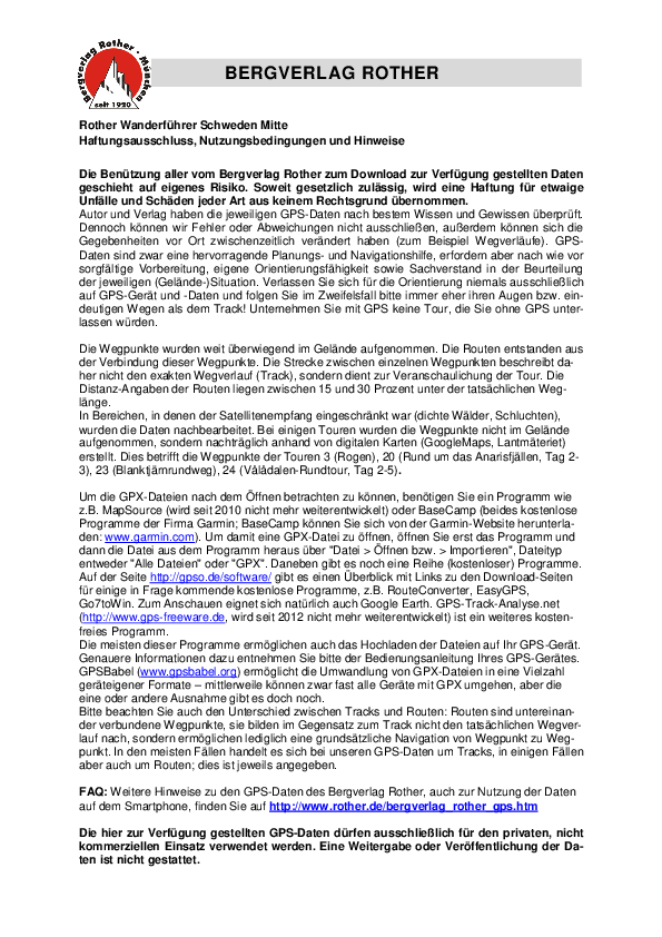 GPS-Daten Rother WF Schweden Mitte - Haftungsausschluss, Nutzungsbedingungen und Hinweise_4406_2.pdf