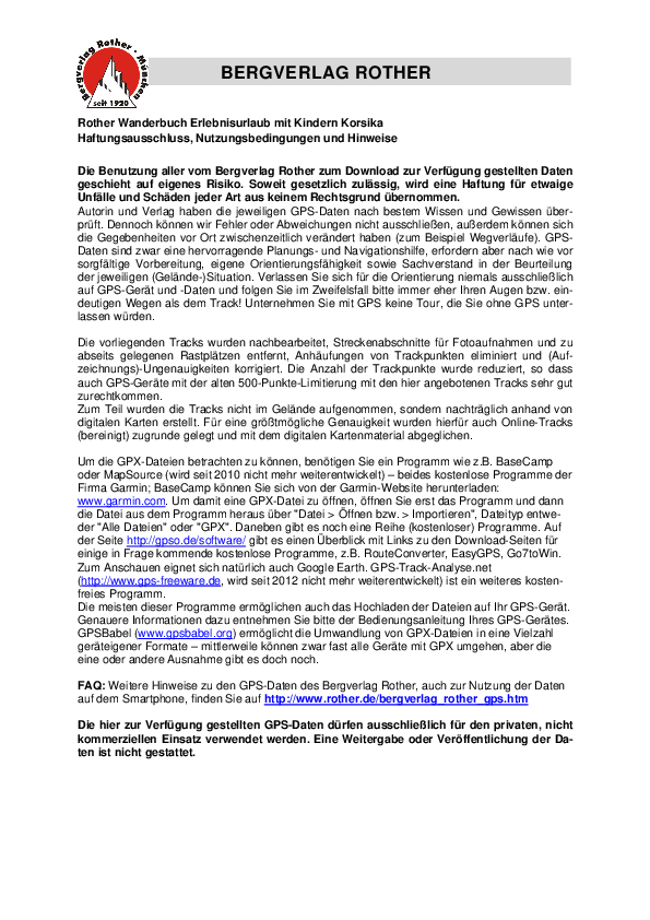 GPS-Daten WB Erlebnisurlaub Korsika - Haftungsausschluss, Nutzungsbedingungen und Hinweise_3058_4.pdf