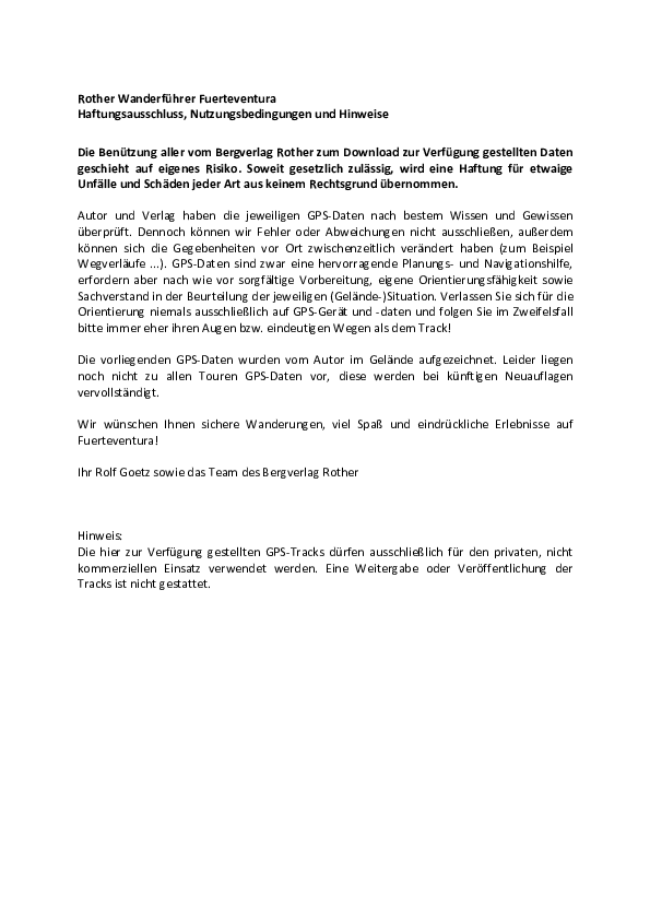 GPS-Daten ROTHER WF Fuerteventura - Haftungsausschluss, Nutzungsbedingungen und Hinweise.pdf