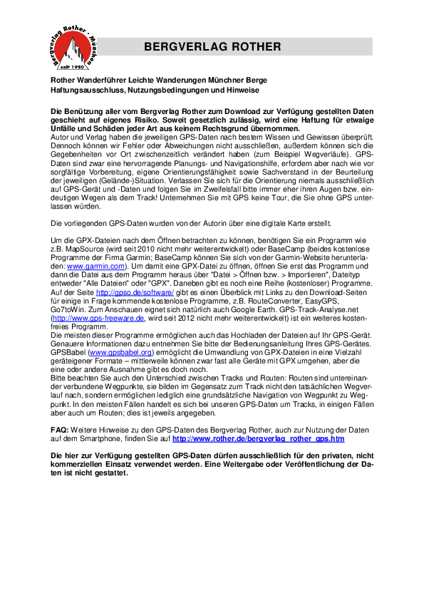 GPS-Daten ROTHER WB LeichteWanderungen MuenchnerBerge - Haftungsausschluss, Nutzungsbedingungen und Hinweise_3048_4.pdf
