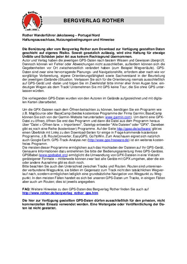 GPS-Daten WF Portugal Nord - Haftungsausschluss, Nutzungsbedingungen und Hinweise.pdf