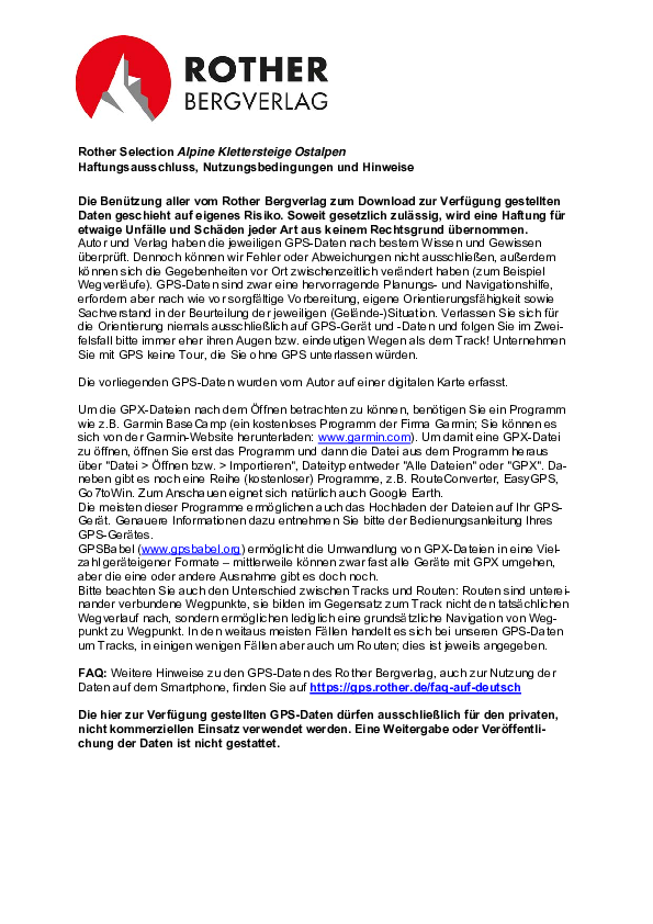 GPS-Daten_Haftungsausschluss-Nutzungsbedingungen_SEL_Alpine Klettersteige Ostalpen.pdf